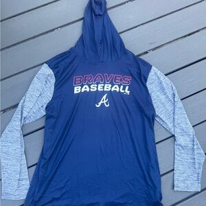 Fanatics Atlanta Braves Baseball Lightweight Hoodie
